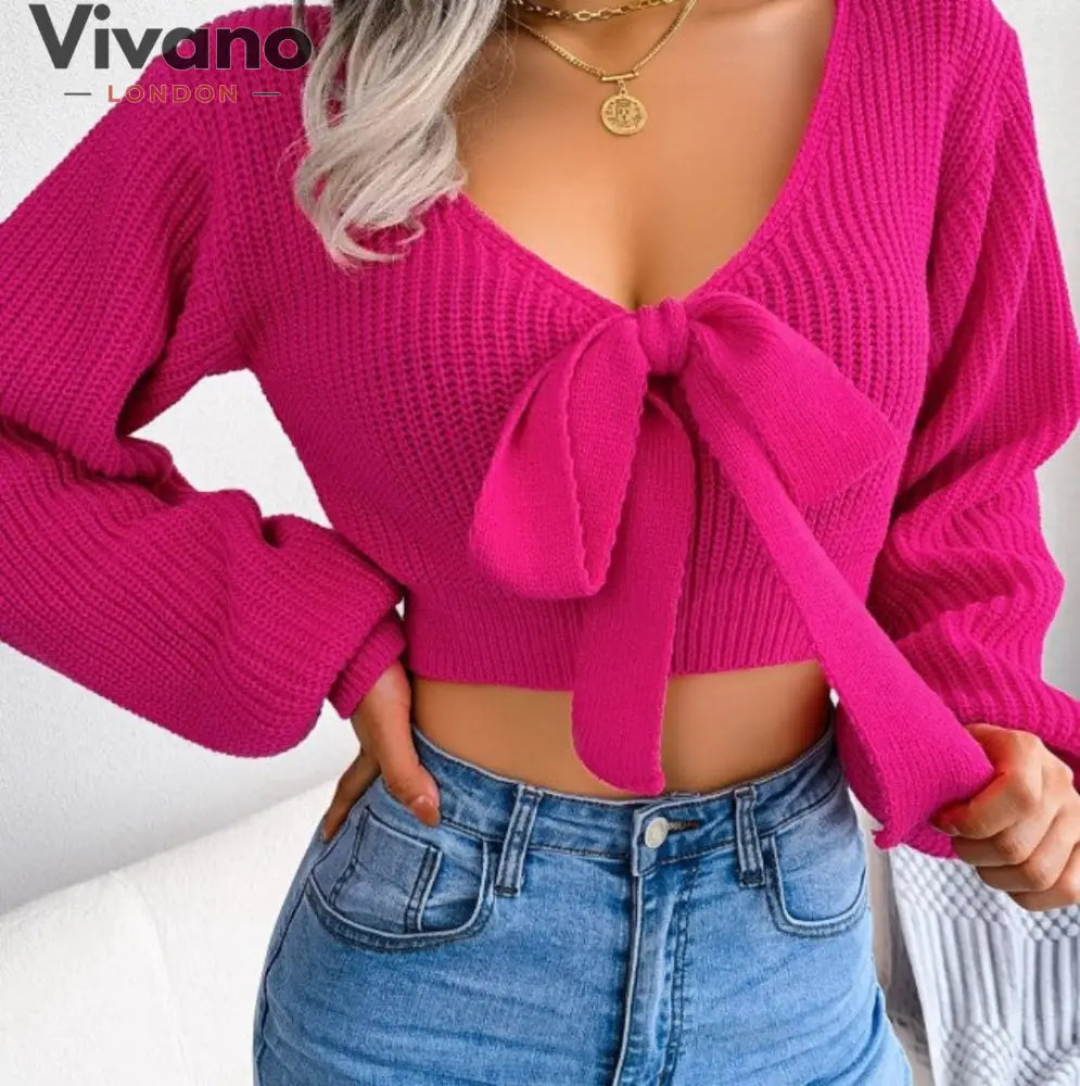 Vivano® - Abigail Crop Sweater