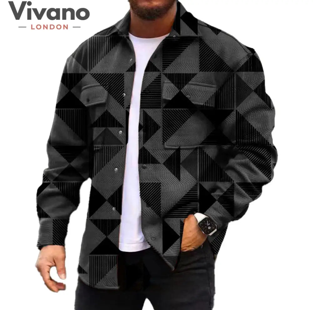 Vivano - Julian Casual Jacket-Jacket-Vivano-London