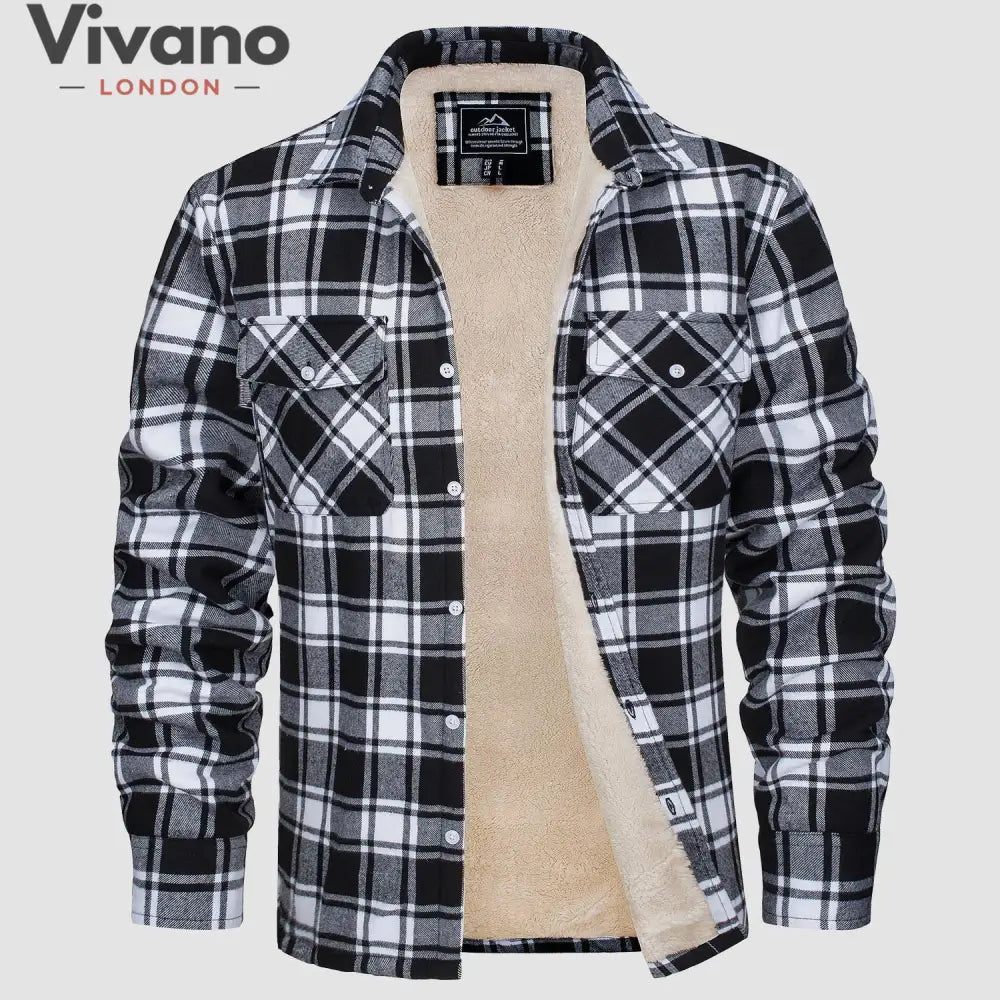 Vivano - Leo Cotton Winter Coat-Sweater-Vivano-London
