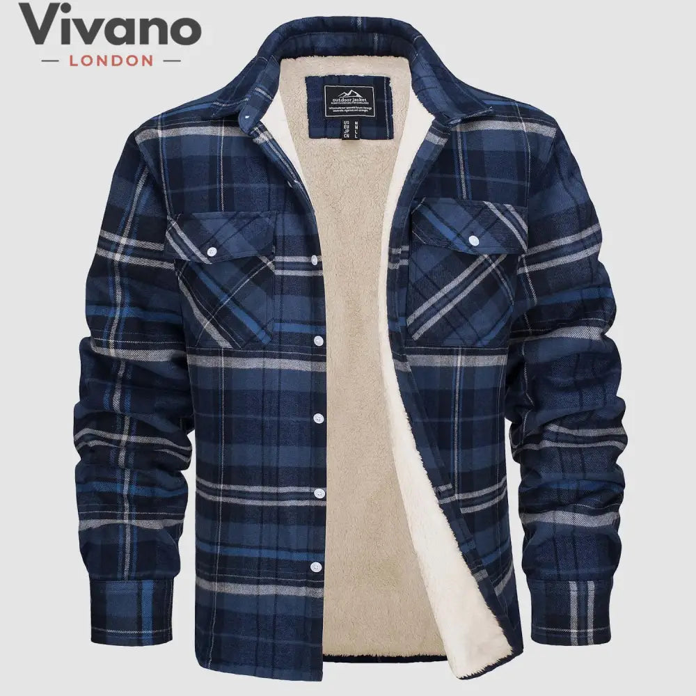 Vivano - Leo Cotton Winter Coat-Sweater-Vivano-London