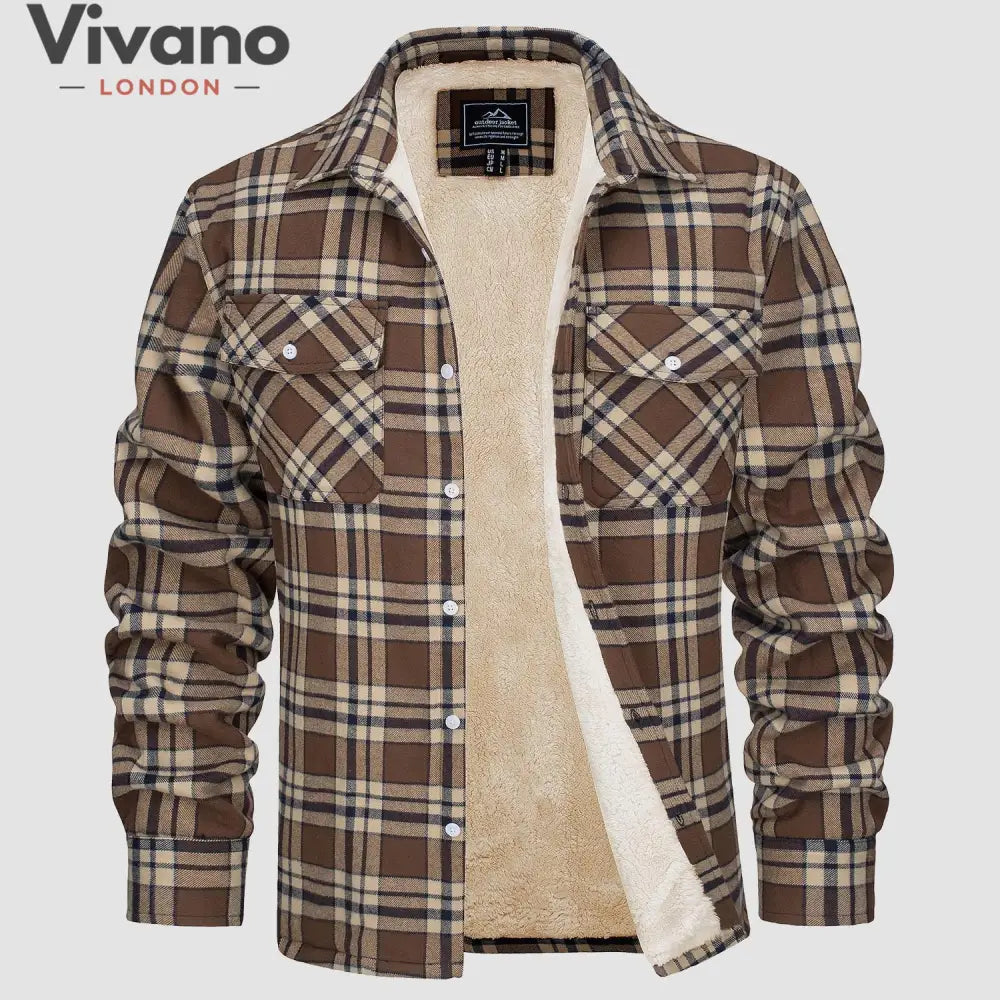 Vivano - Leo Cotton Winter Coat-Sweater-Vivano-London