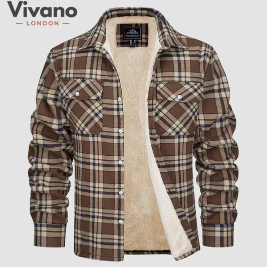 Vivano - Leo Cotton Winter Coat-Sweater-Vivano-London