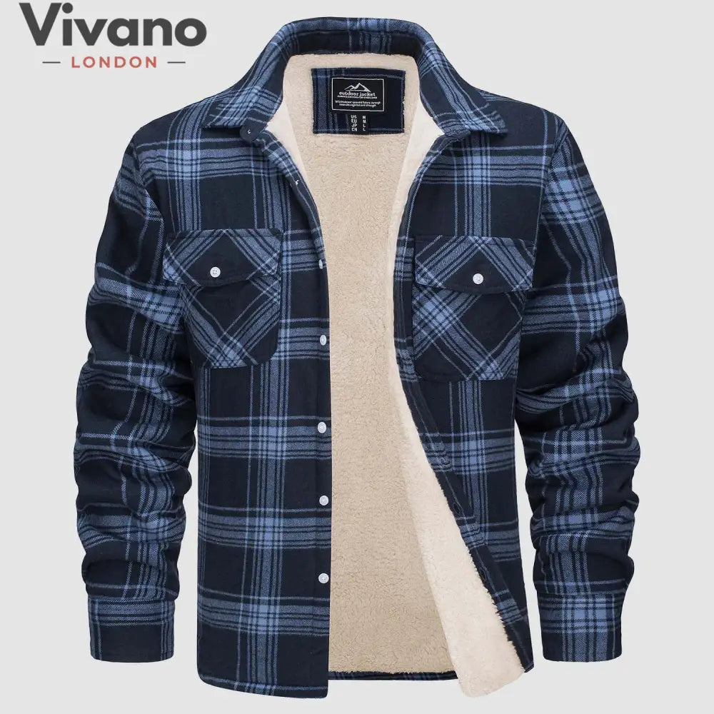 Vivano - Leo Cotton Winter Coat-Sweater-Vivano-London