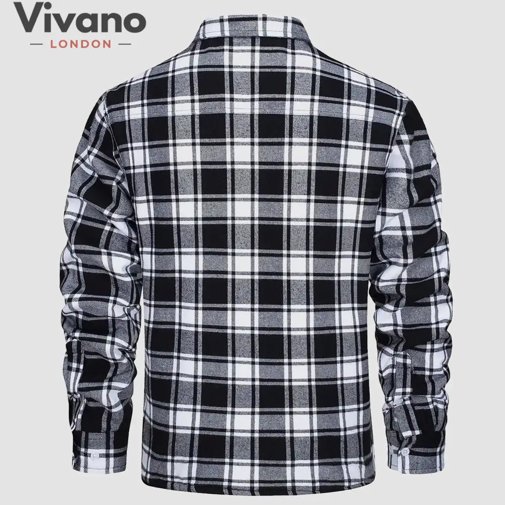 Vivano - Leo Cotton Winter Coat-Sweater-Vivano-London