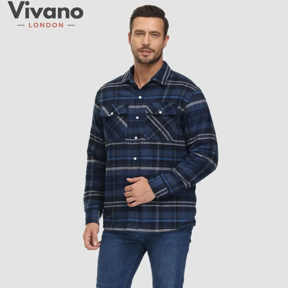 Vivano - Leo Cotton Winter Coat-Sweater-Vivano-London