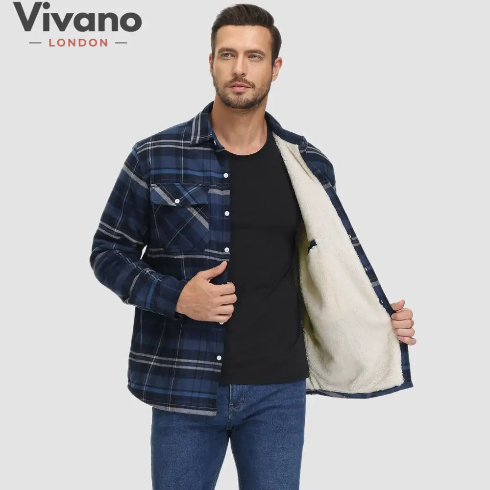 Vivano - Leo Cotton Winter Coat-Sweater-Vivano-London