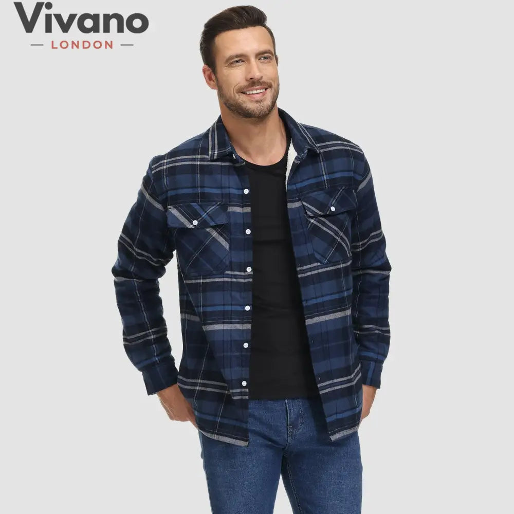 Vivano - Leo Cotton Winter Coat-Sweater-Vivano-London