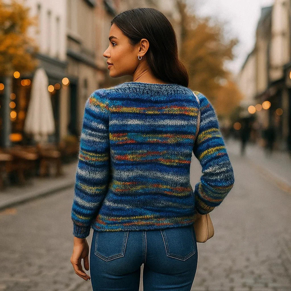 Women's - Multicoloured - Cashmere - Cardigan