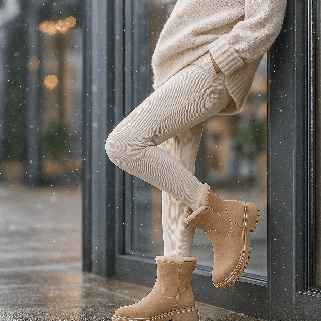 Waterproof Winter Ankle Boots - Insulated Comfort - Superior Grip