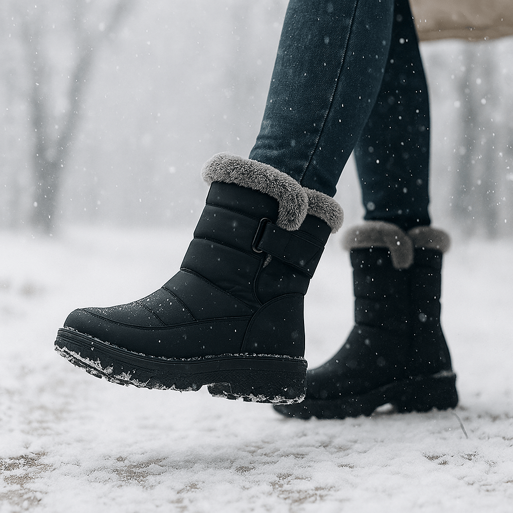 Mélanie Waterproof Padded Snow Boots - Insulated - Non-Slip