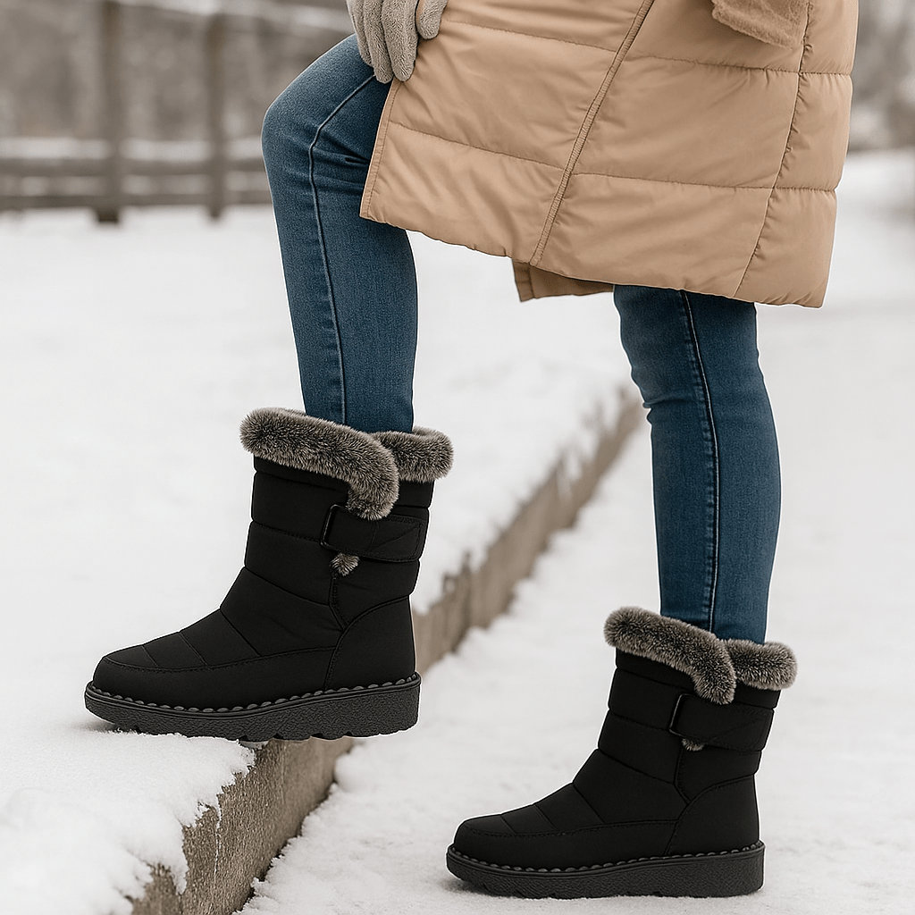 Mélanie Waterproof Padded Snow Boots - Insulated - Non-Slip