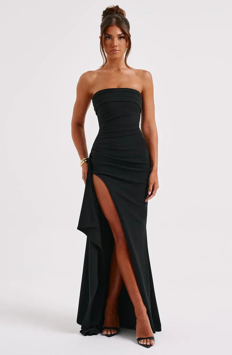 Jackie Maxi - Strapless Evening Dress - Elegant Formal Gown