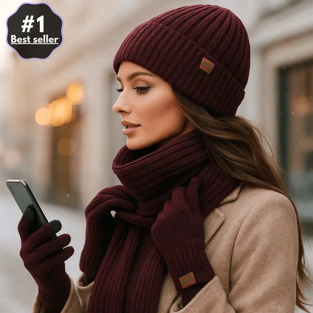 Hat Scarf Gloves Set – Limited Edition