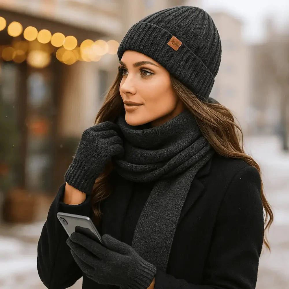 Hat Scarf Gloves Set – Limited Edition