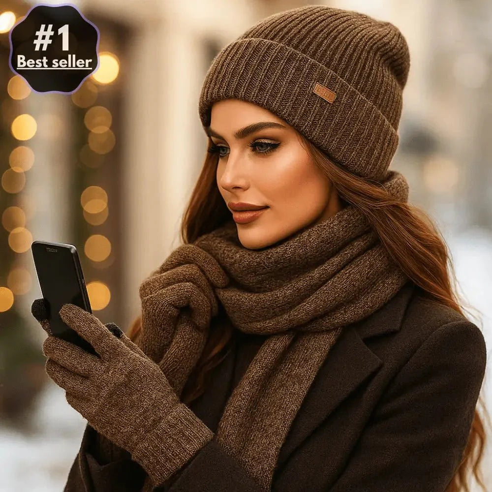 Hat Scarf Gloves Set – Limited Edition
